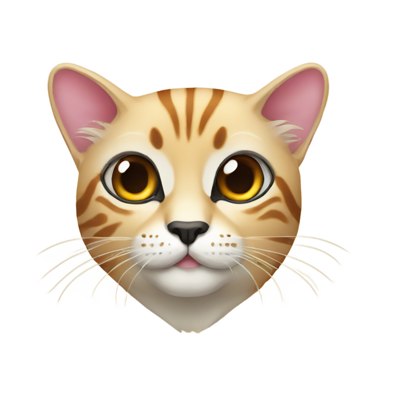 genmoji : chat exotique