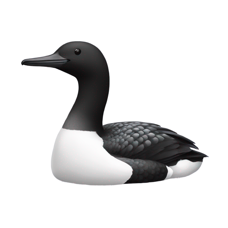 絵文字：カラダ付きのカワセミ