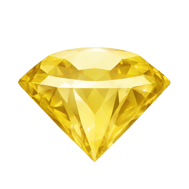 絵文字：A single yellow diamond shape