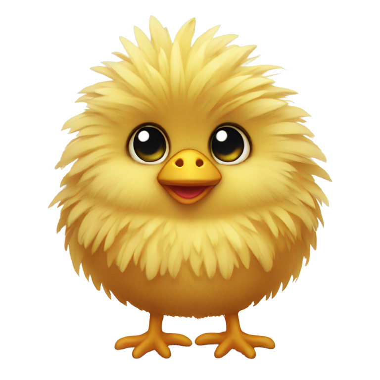 genmoji：小毛鸡