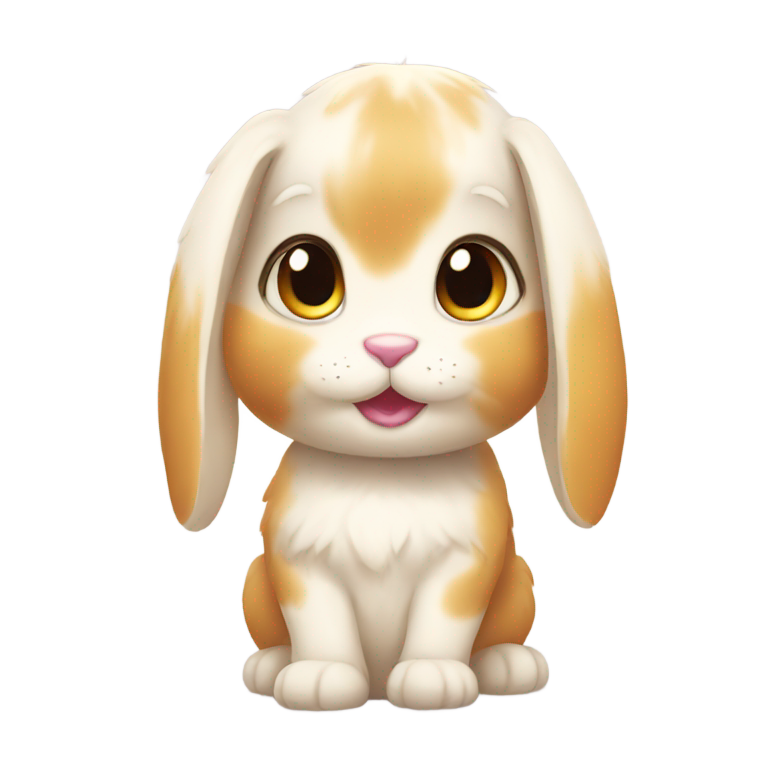 genmoji : Lapin ensoleillé