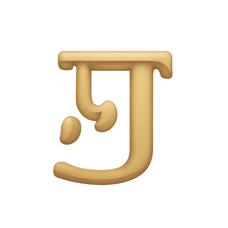 絵文字：Letter "j"