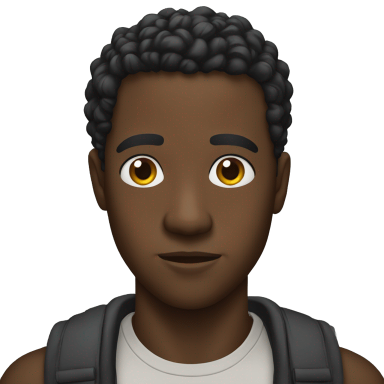 genmoji : a black man ]