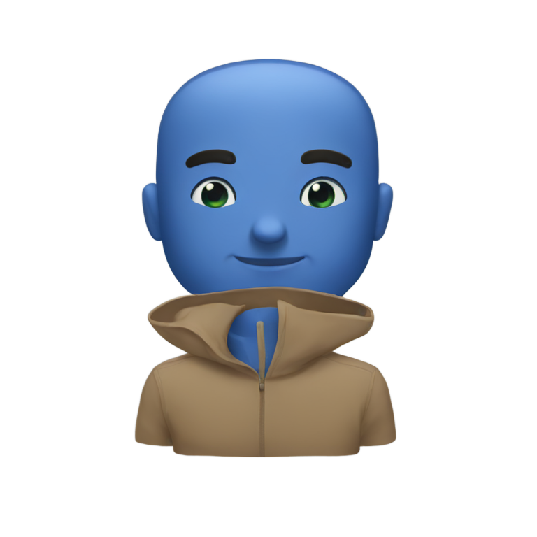 genmoji : Sceau bleu