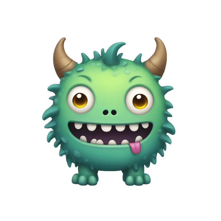 genmoji : Monstre mignon