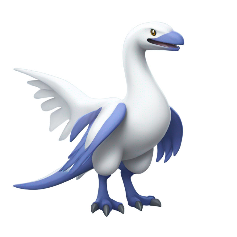絵文字：ポケモン　ルギア　全身