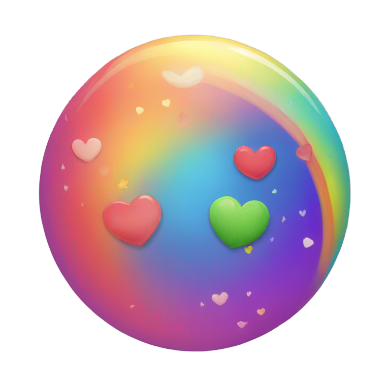 genmoji：❣️ 🌈 🪐
