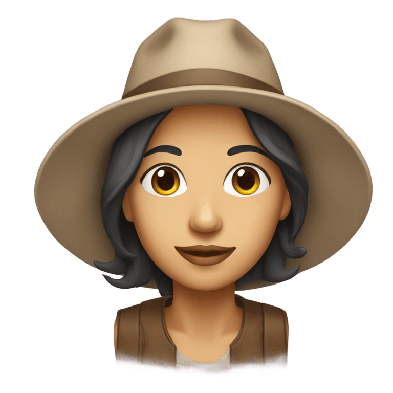 genmoji : Create a women hat