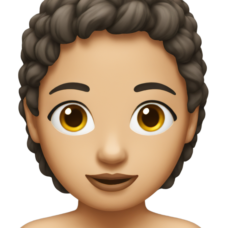 genmoji : Femme nue