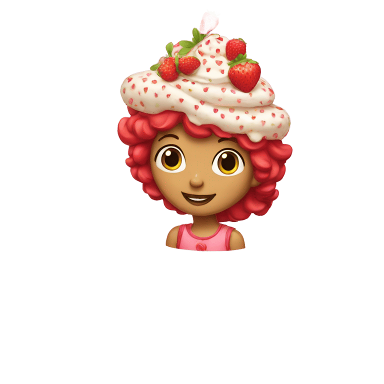 絵文字：Strawberry shortcake