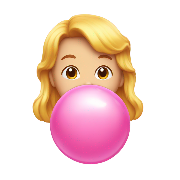 genmoji : chewing-gum à la gomme