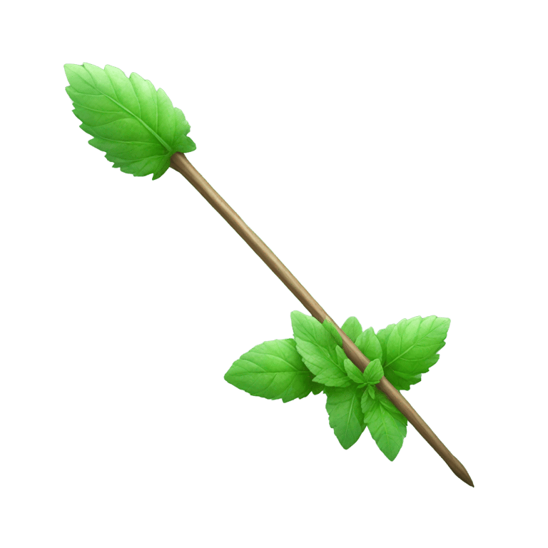 genmoji：薄荷剑