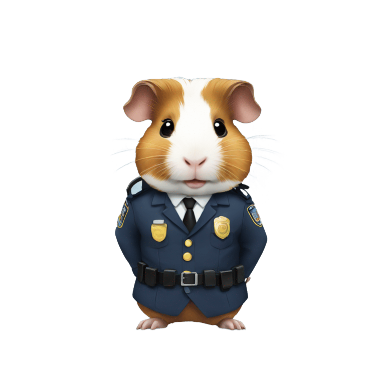 genmoji：警察的兔子