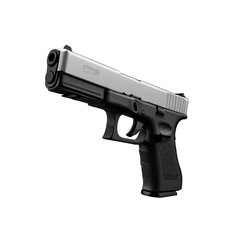 genmoji : pistolet Glock