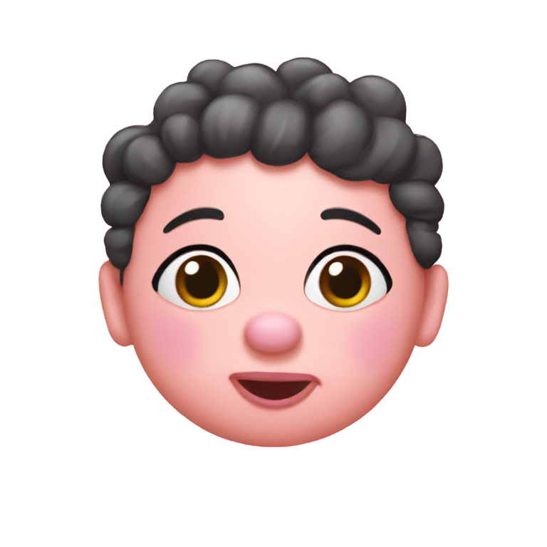 genmoji : Peppa Pig en train de fumer