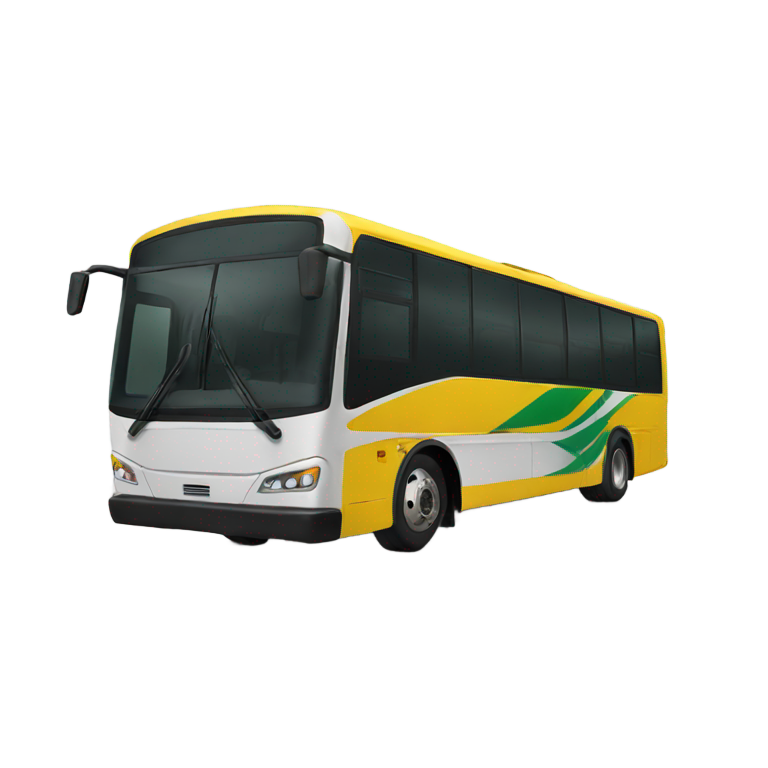 genmoji: at Jamaica  bus