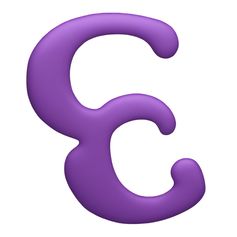genmoji : Lettre g formée par un milkshake Grimace