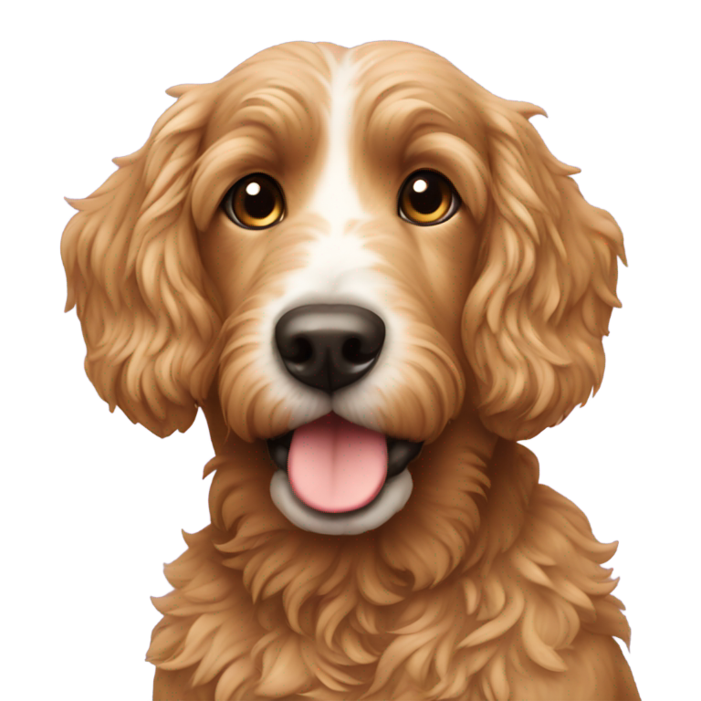 genmoji：心形澳洲涂鸦犬