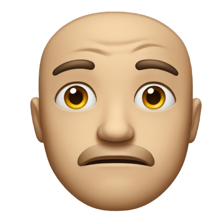 genmoji: Guilty side eye