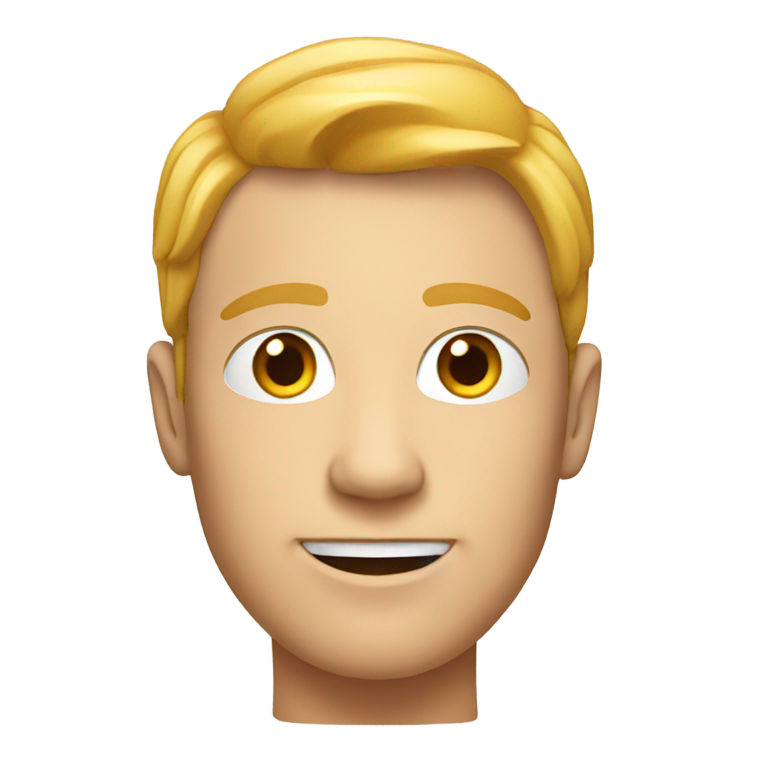 genmoji : Homme blanc avec un pénis de 33 cm