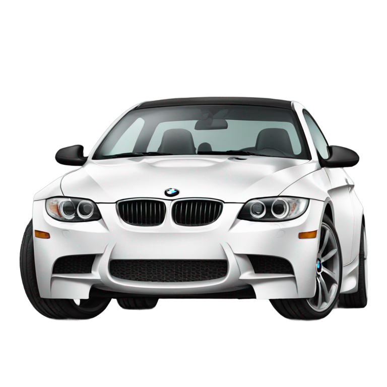 絵文字：E93 320d BMW ホワイト