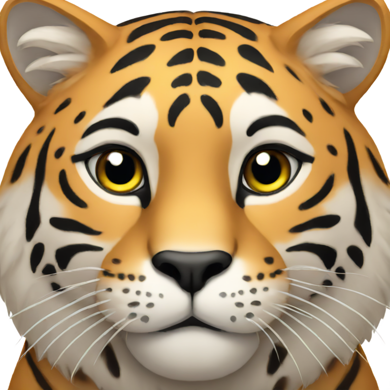genmoji：a big cat