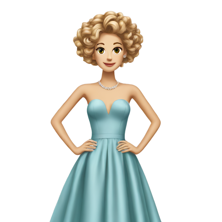 genmoji: A dress for Carrie Bradshaw that is soooo her (just the dress)