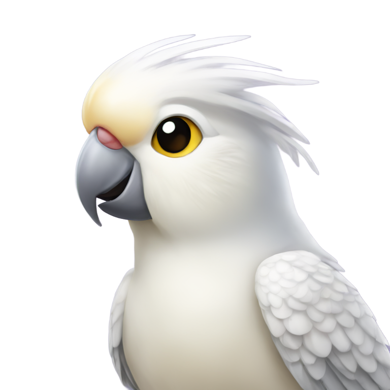 genmoji : Perruche perlée