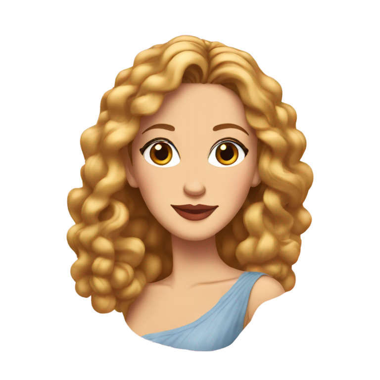 genmoji: Carrie Bradshaw from the show sex and the city