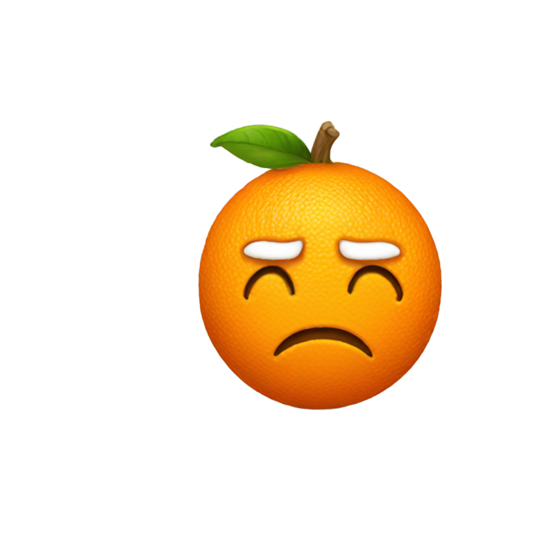 genmoji：特朗普，但更橙色的橙子