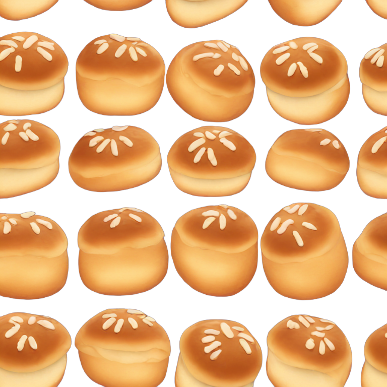 genmoji : baked stuffed buns