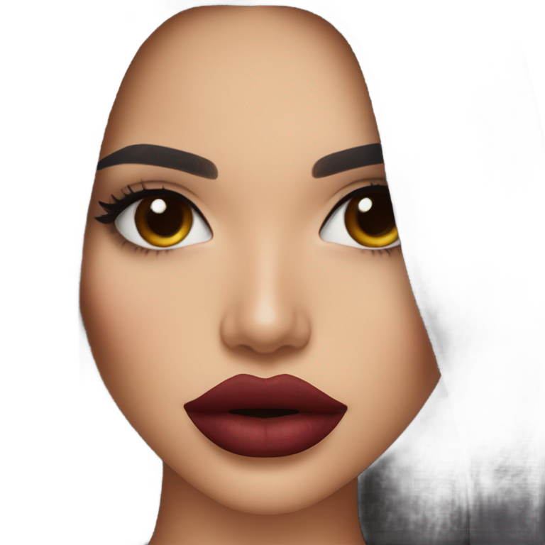 genmoji : Kylie Jenner avec des lèvres énormes =