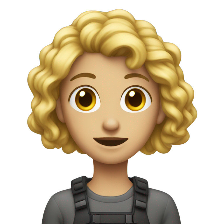 genmoji : Une personne sarcastique