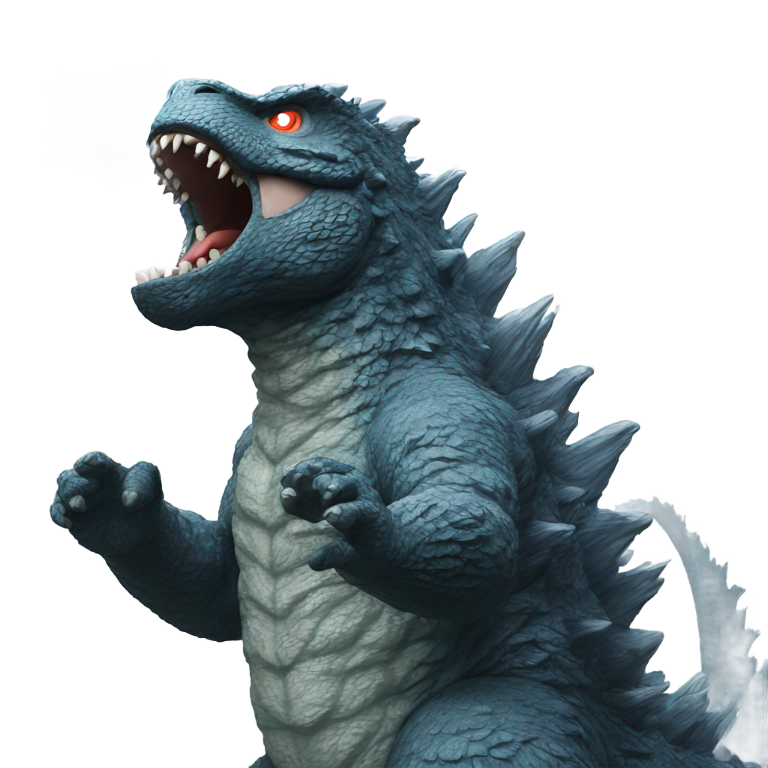 絵文字：ゴジラの放射熱線