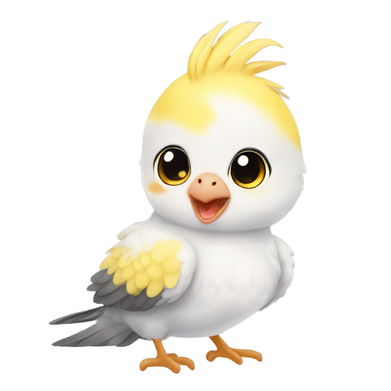 絵文字：かわいいベビーコザクラインリアル