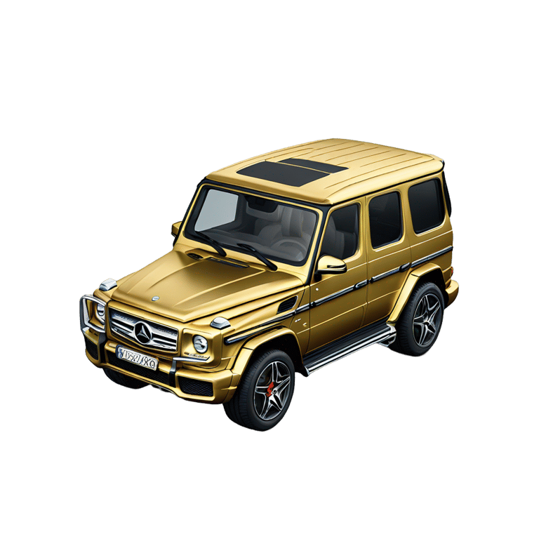 genmoji : Or, verso, Mercedes classe G AMG