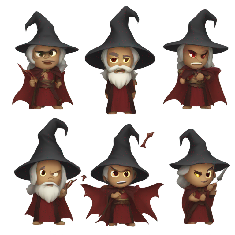 genmoji：男巫与恶魔