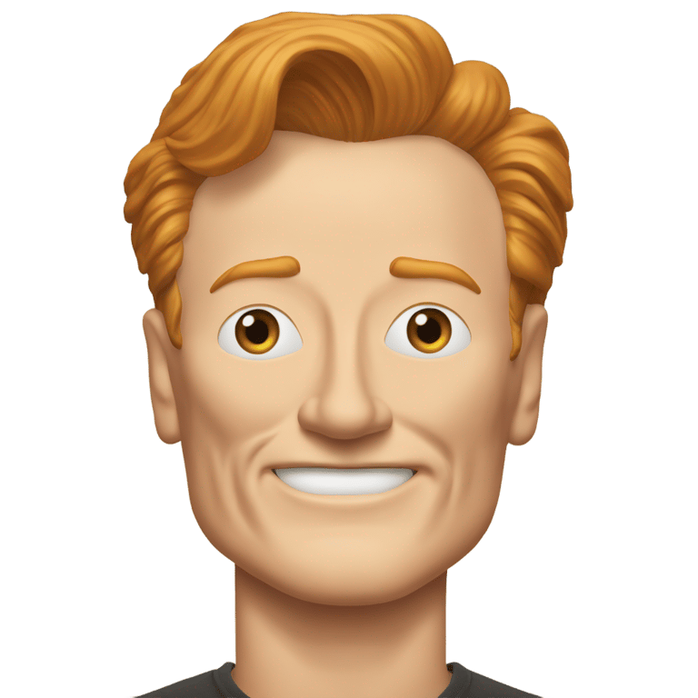 絵文字：conan o’brien