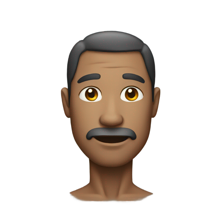 genmoji：一个裸体男人