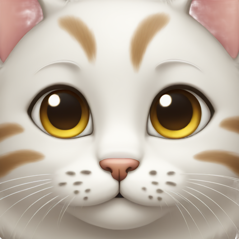 絵文字：cute cat face