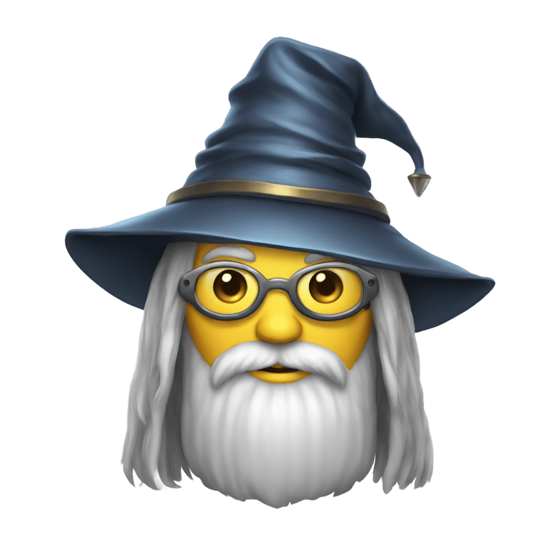 絵文字：wizard robot