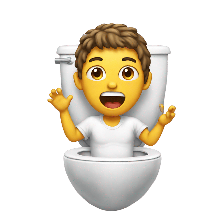 genmoji：上厕所