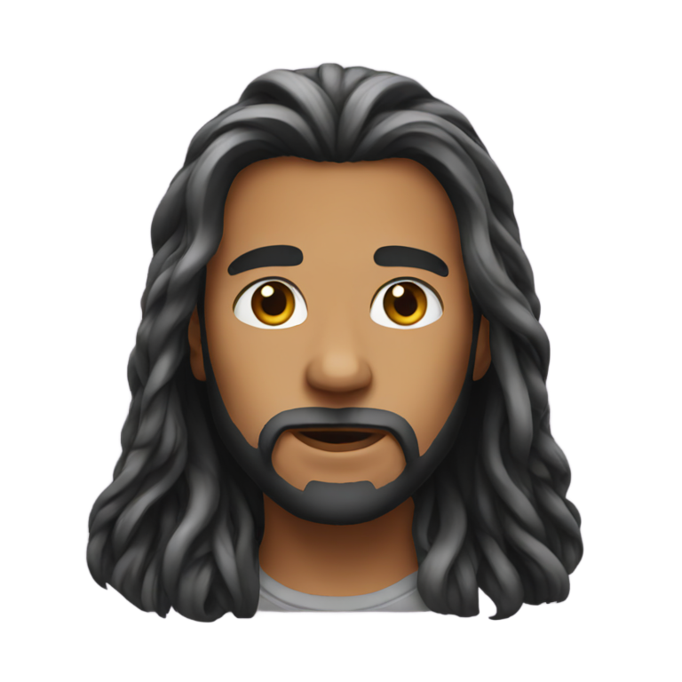 genmoji: Long hair emoji