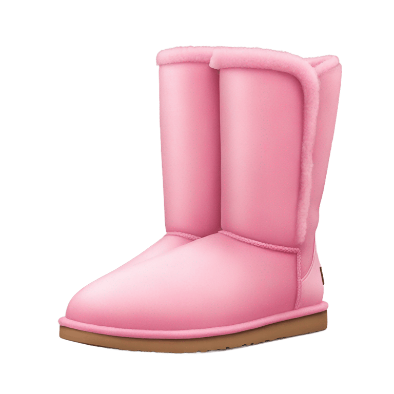 絵文字：Pink ugg boots