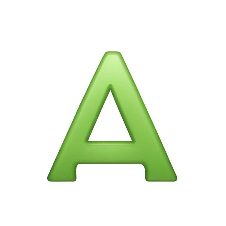 絵文字：letter "A"