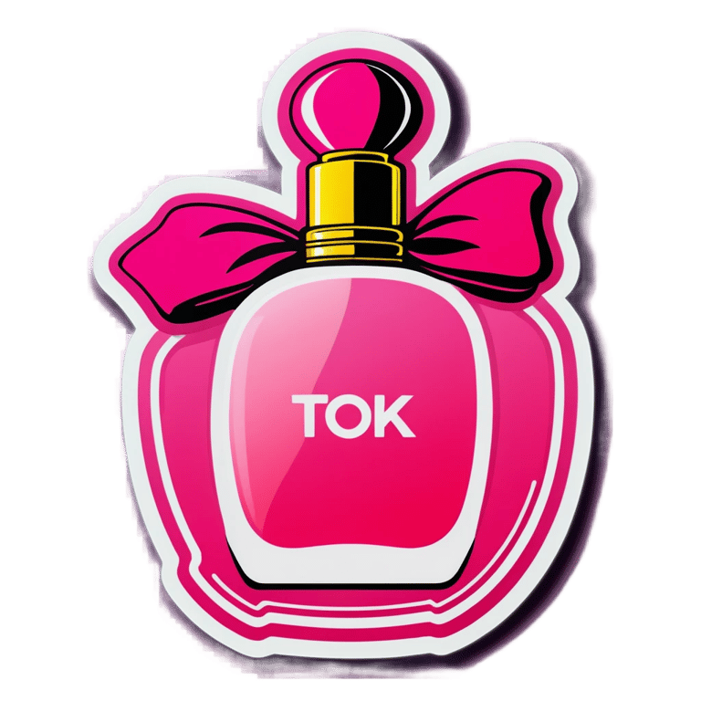 genmoji: Pink perfume