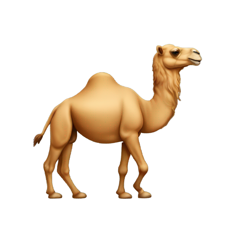 genmoji : Corps de chameau