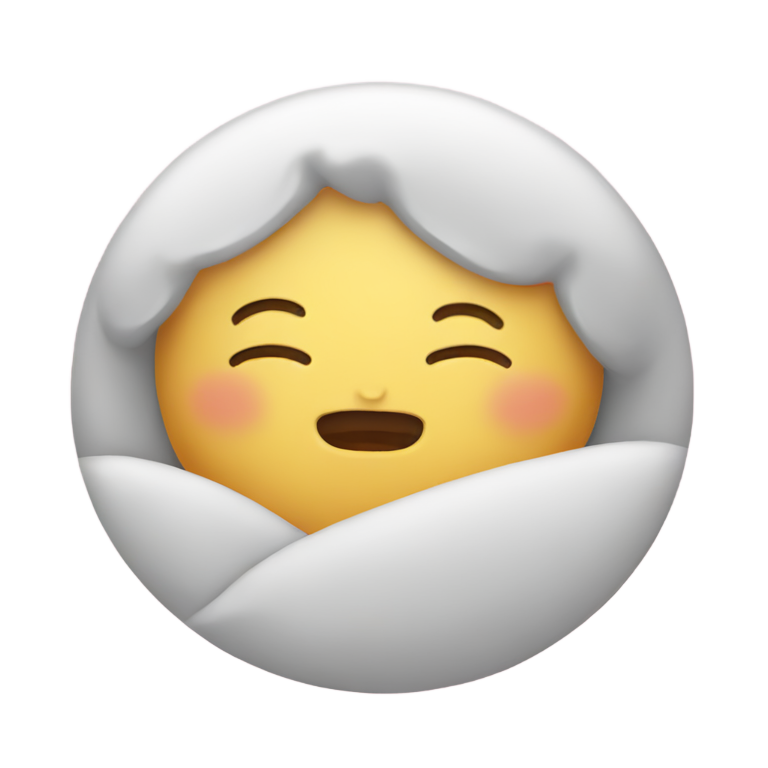 genmoji : Cœur somnolent