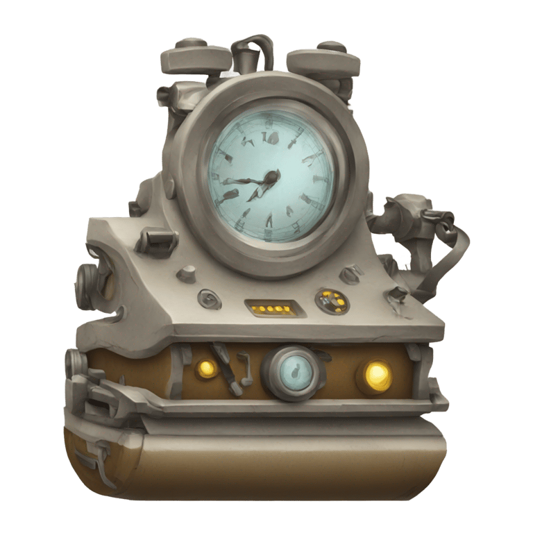 絵文字：Time machine
