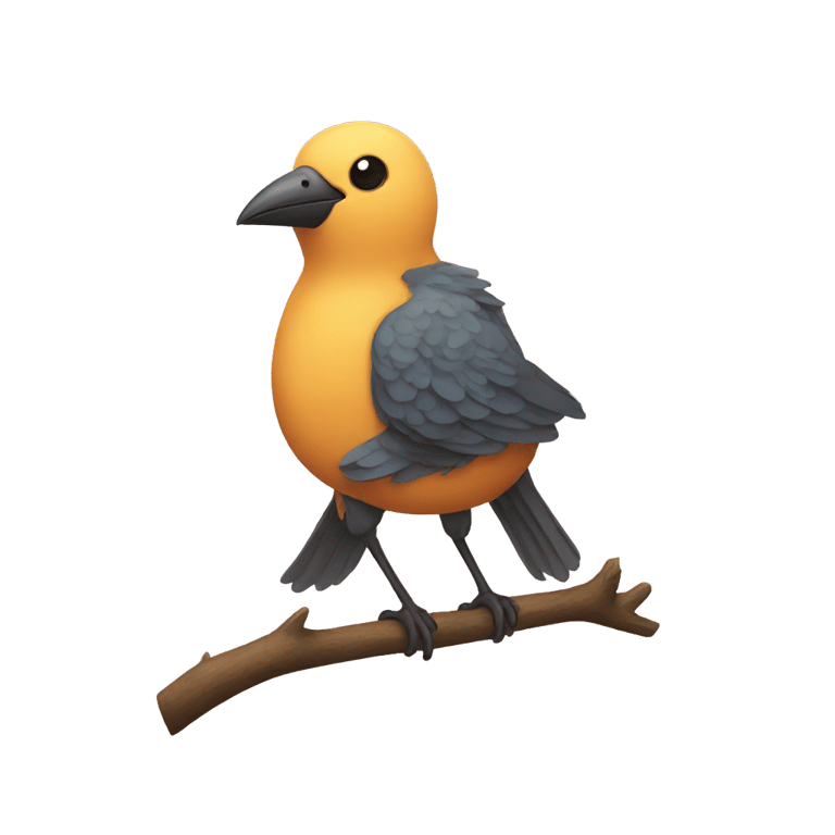 genmoji：一只鸟